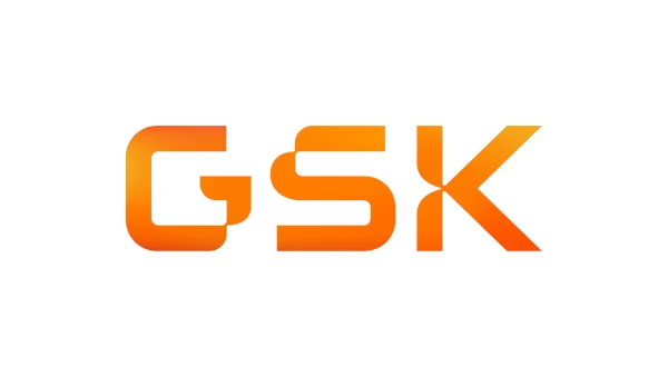 A logo of gsk is shown.